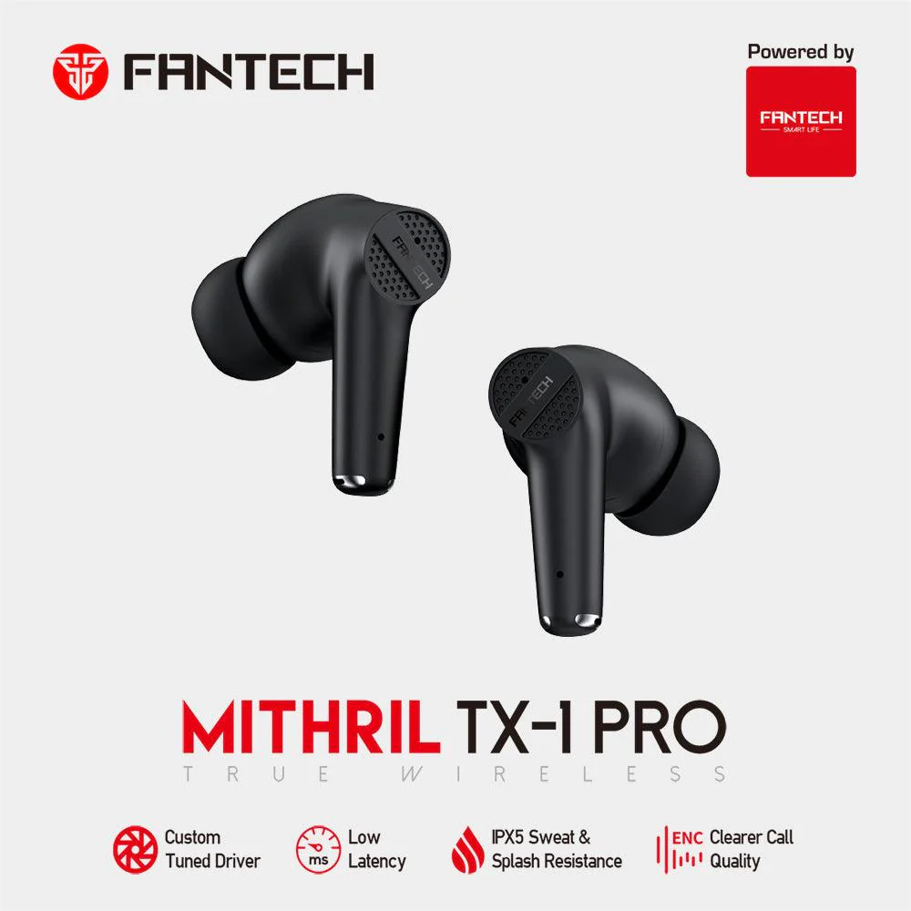 FANTECH MITHRIL TX-1 PRO TRUE WIRELESS Earphones FANTECH MITHRIL TX-1 PRO TRUE WIRELESS Earphones